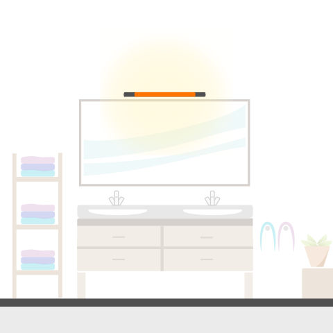 Spiegel-Wandleuchten von vielen Markenherstellern bei lampenonline kaufen