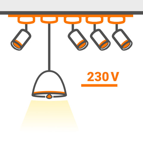 Hochvolt Schienensysteme von vielen Markenherstellern bei lampenonline kaufen