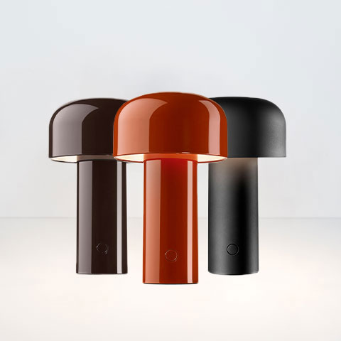 Flos Bellhop Akkuleuchten in vielen Gr&ouml;&szlig;en und Varianten