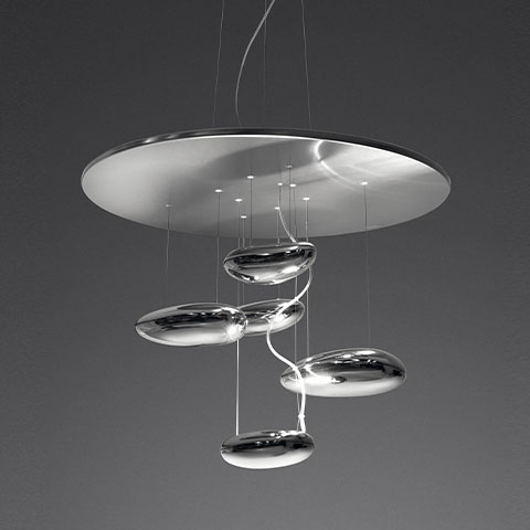 Artemide Mercury Sospensione Pendelleuchte Mercury Sospensione von Artemide - Pendelleuchten in vielen Größen und Varianten