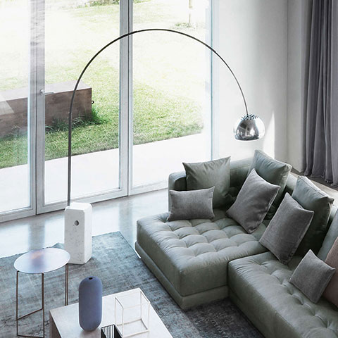 FLOS Arco Bogenleuchten in vielen Varianten